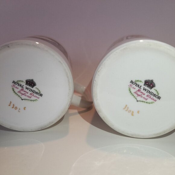 Vintage Art Nouveau Mugs Moulin Rouge Toulouse Lautrec Set of 2 - Picture 7 of 10